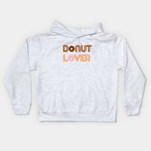 Donut Lover Kids Hoodie by GoodyL